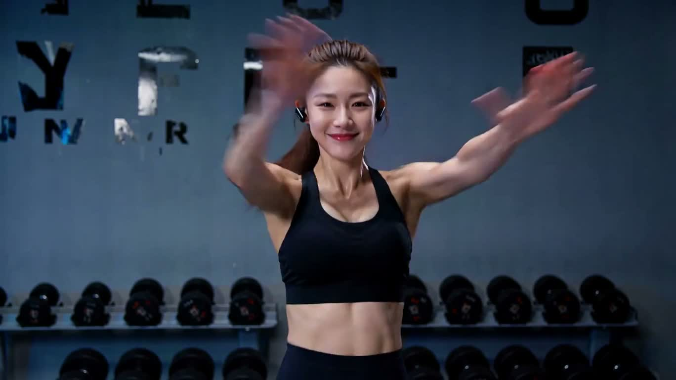 Neon Fitness Earbuds Dynamic Ad