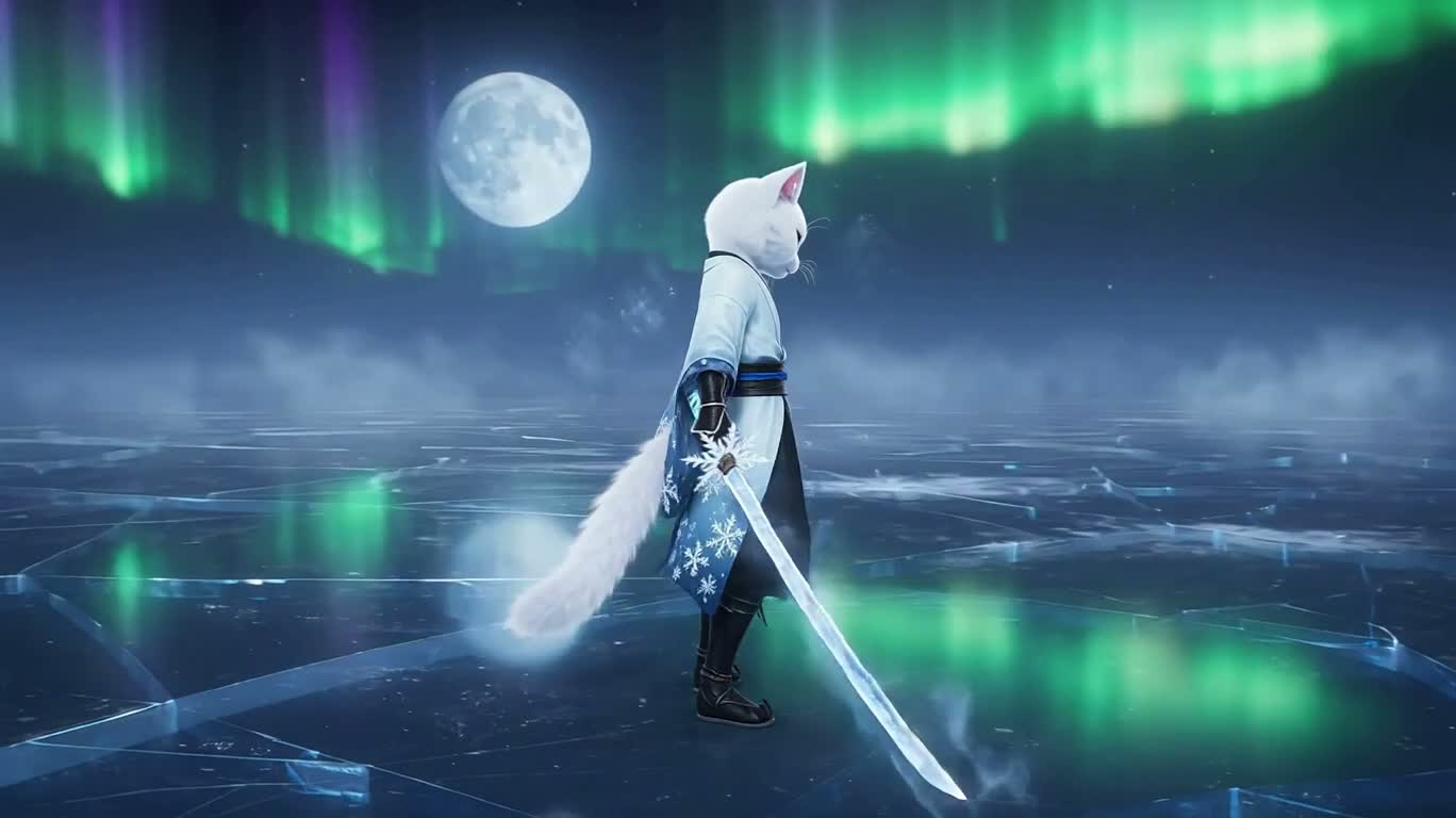 Aurora Iceblade Slash