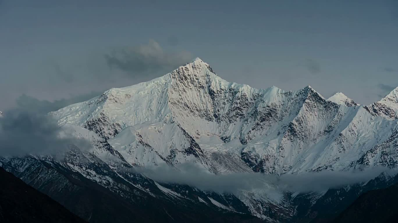 Golden Sunrise over the Himalayas