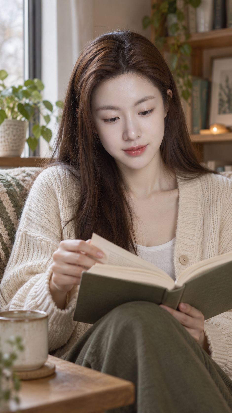 Mẫu chân dung phong cách sống phụ nữ trưởng thành điều khiển bằng biến
