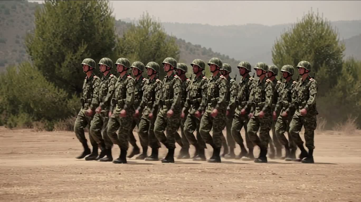 Единый шаг по пыльному полю