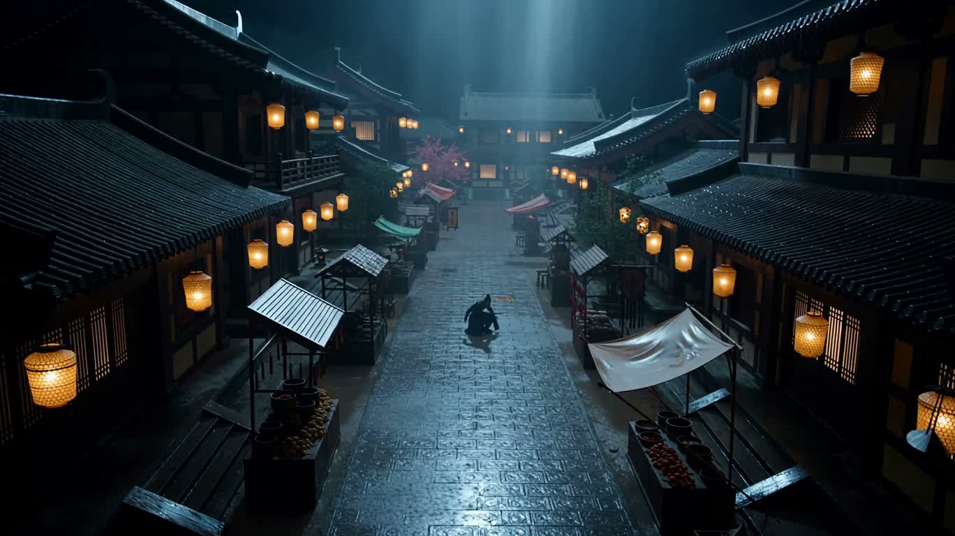 雨夜屋脊追击