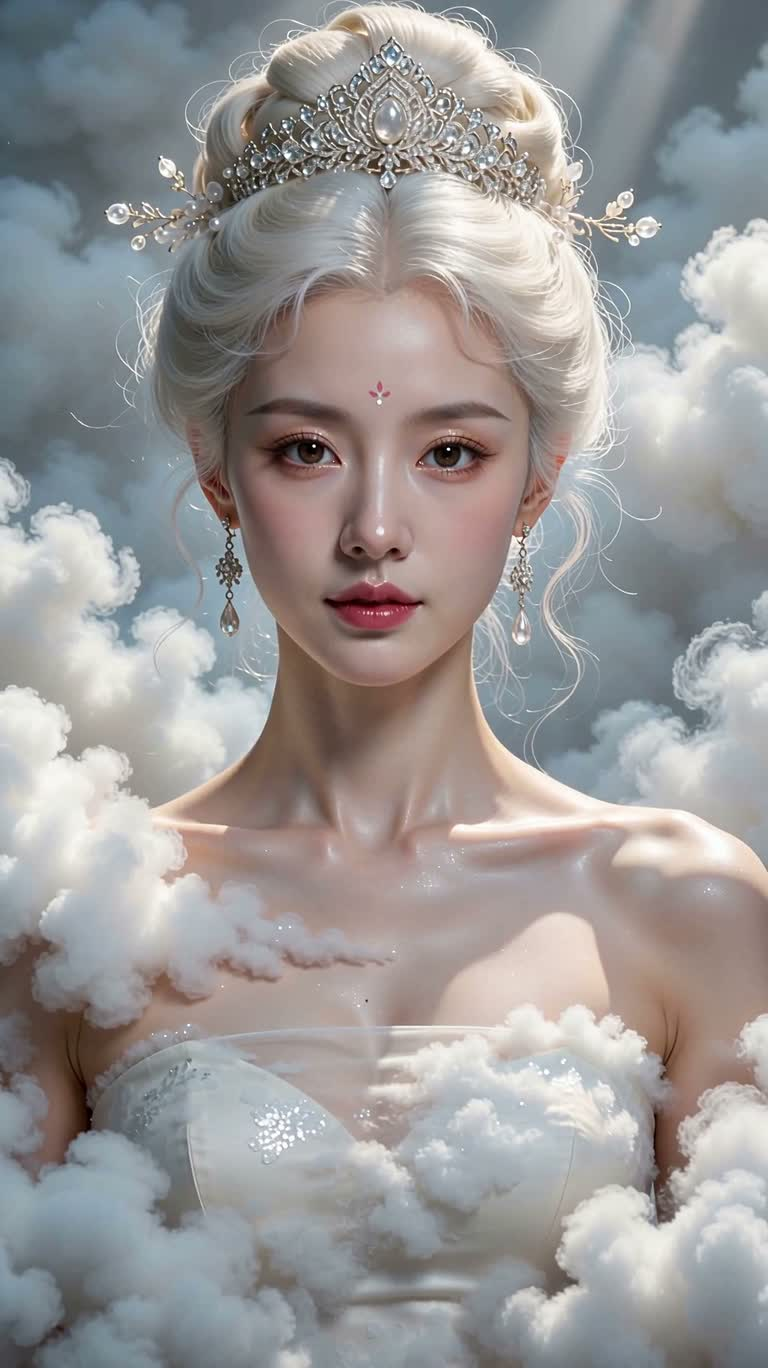 云衣女神肖像