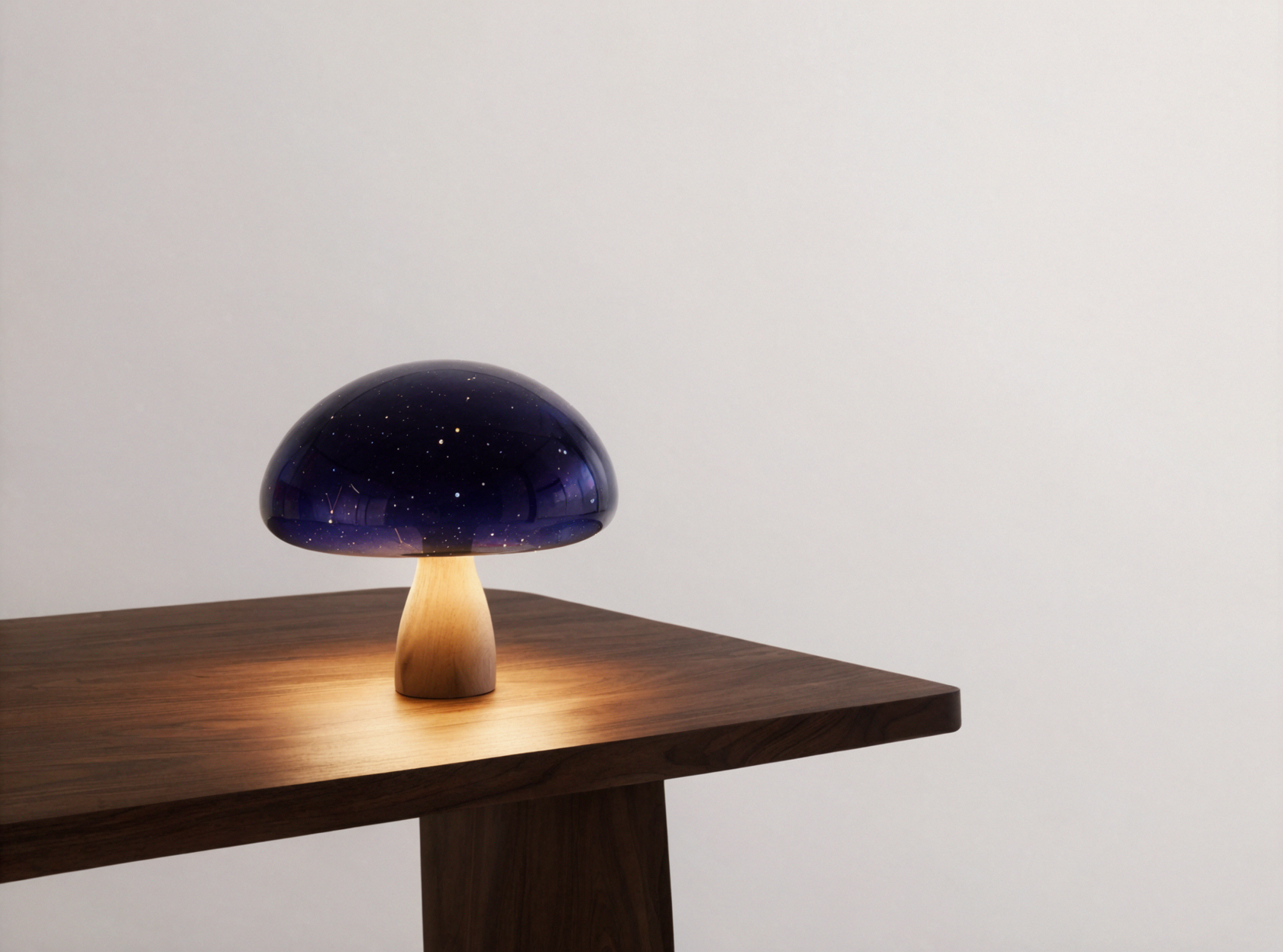 夜空蘑菇灯 · 极简产品