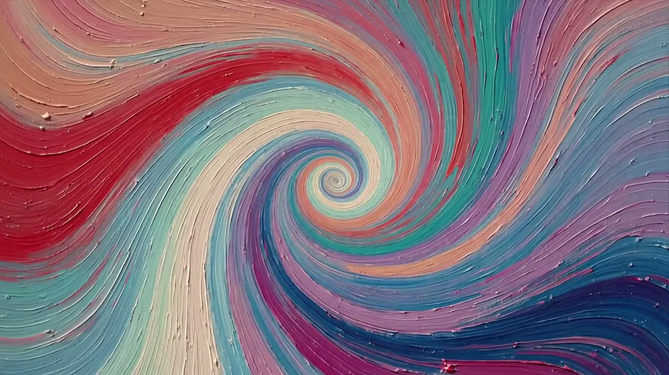 Saut de singularité à lame pastel — AI video creation