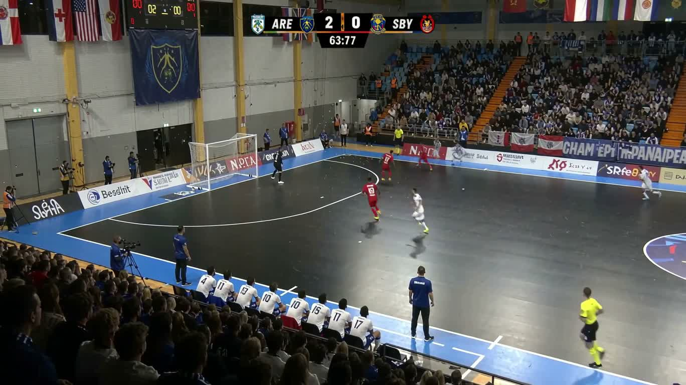 フットサル決勝 ブザービーターの瞬間 — AI video creation