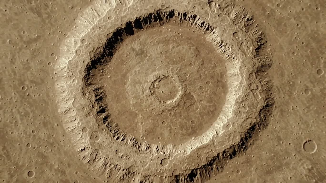 Geological Epic of a Desolate Planet — AI video creation