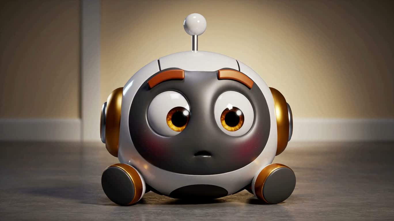 The Curious Awakening of a Round Robot
