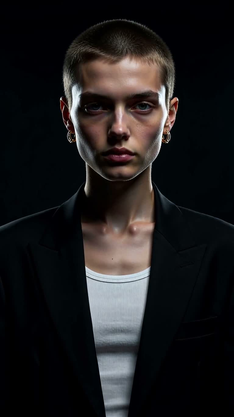 Portrait du saut dimensionnel — AI video creation