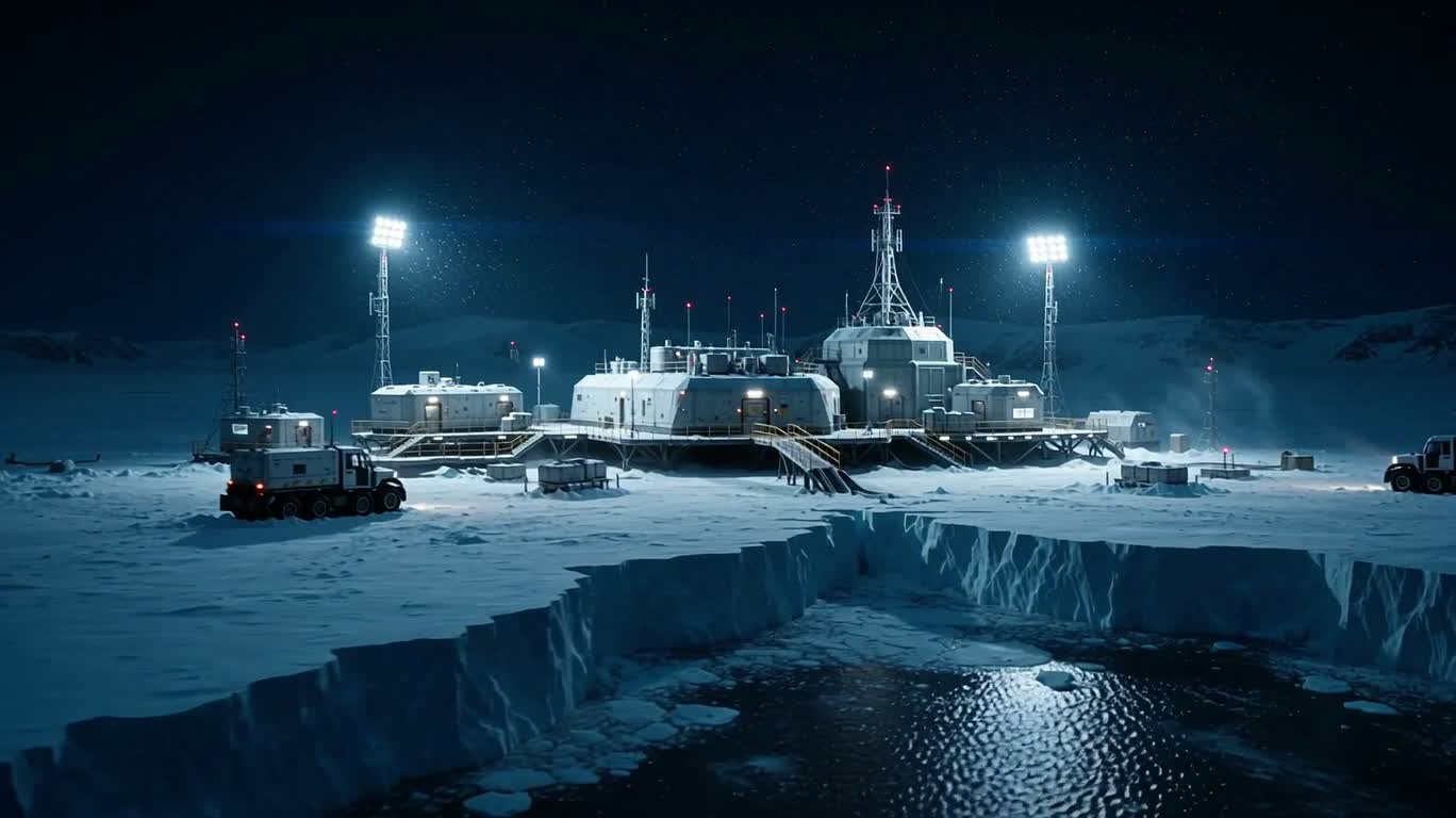 Пробуждение под льдами полярной ночи