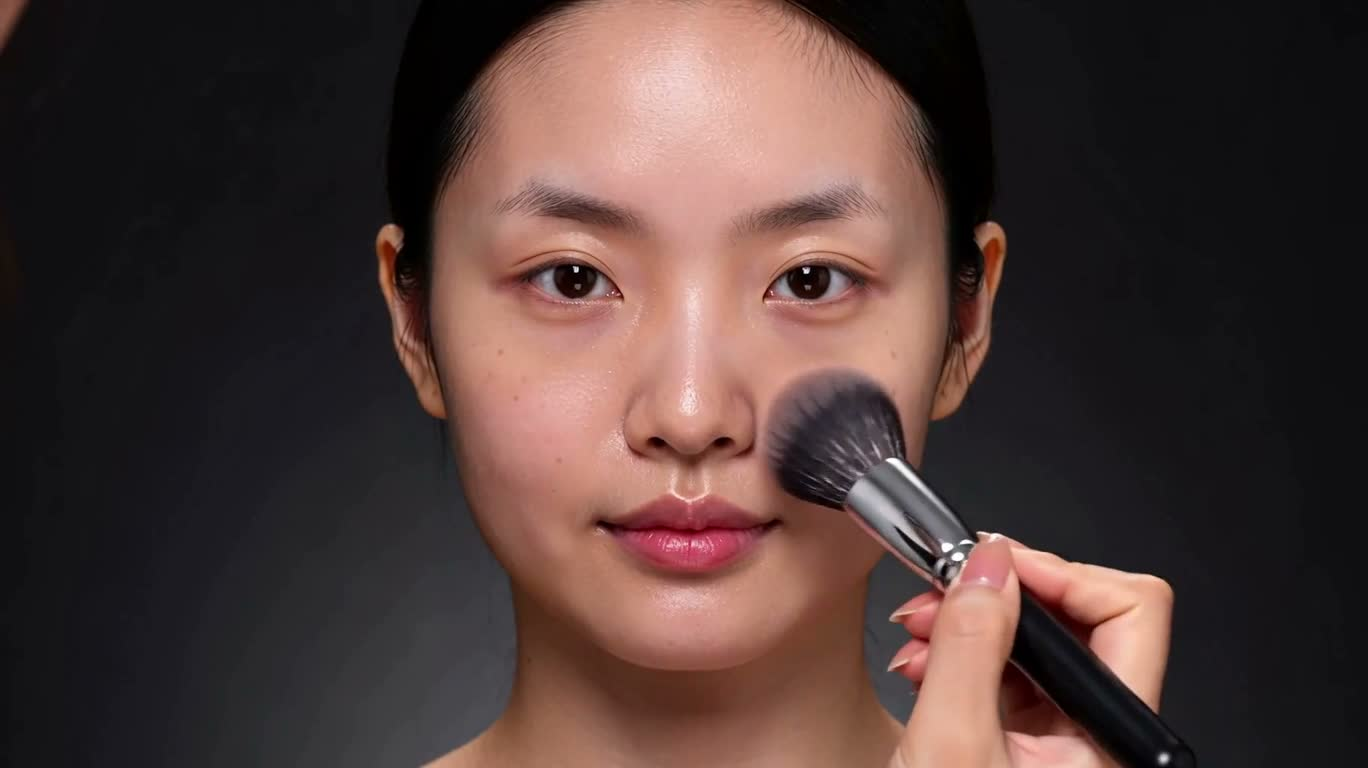 Transformation maquillage professionnel — AI video creation