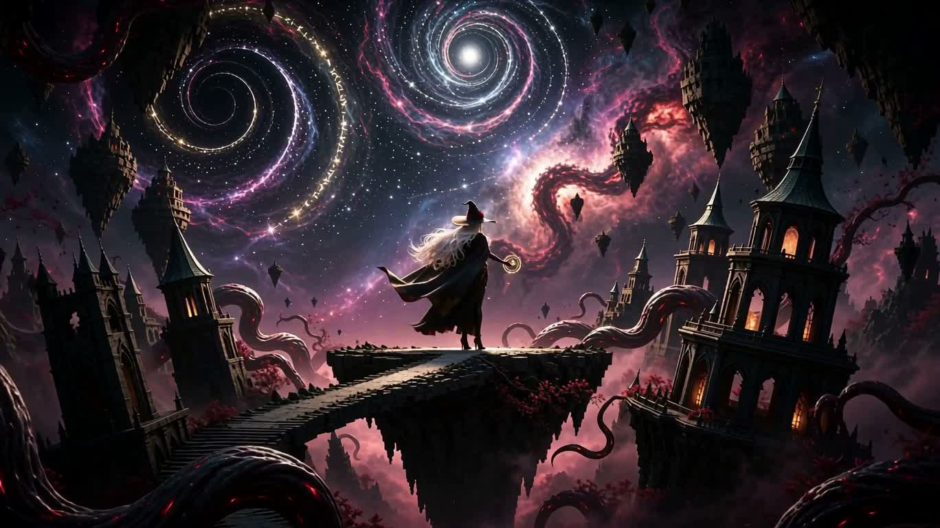 宇宙恐怖中的魔法女巫
