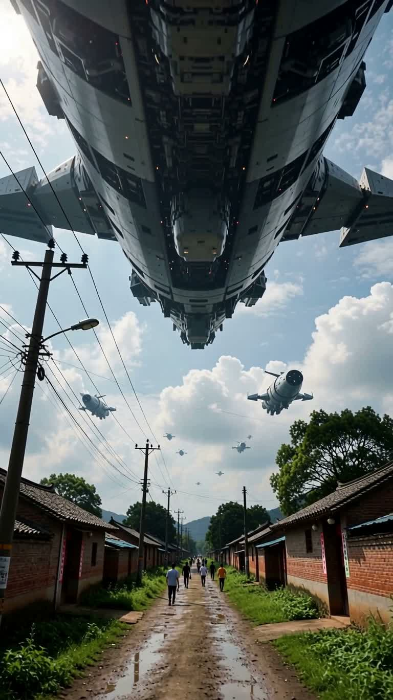 巨物掠过城市与深海