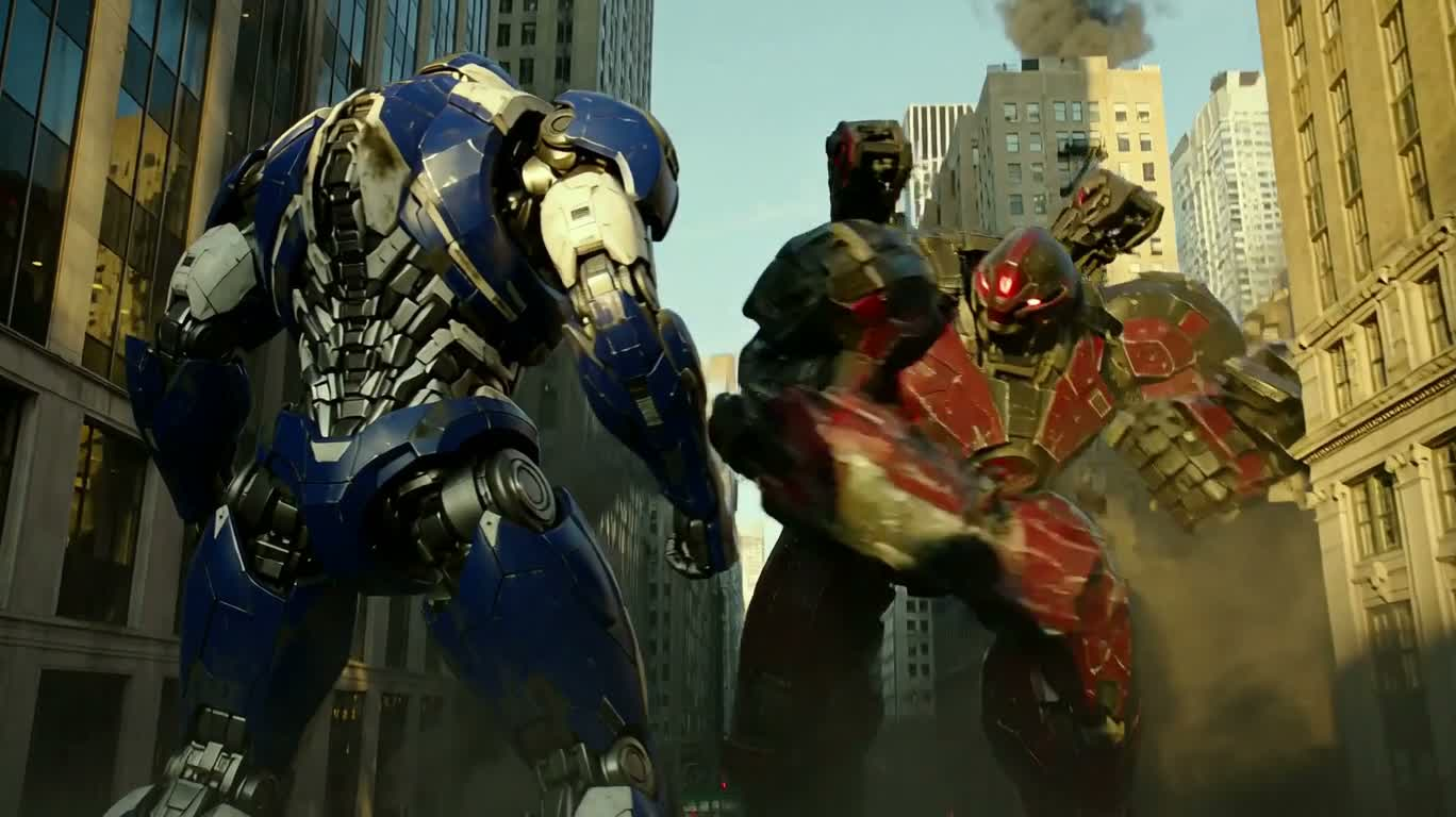 Duel de mechas entre gratte-ciel