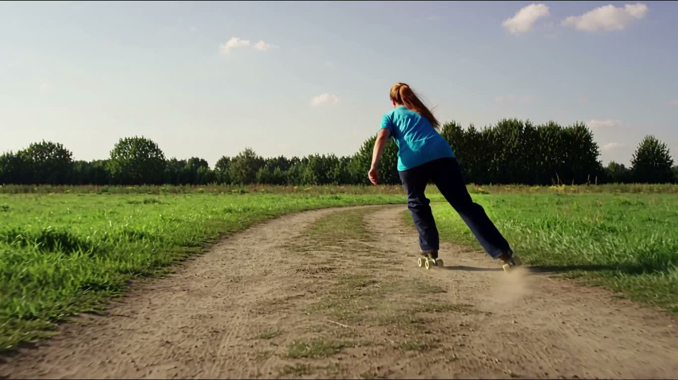 Sliding Turn in the Sunlight