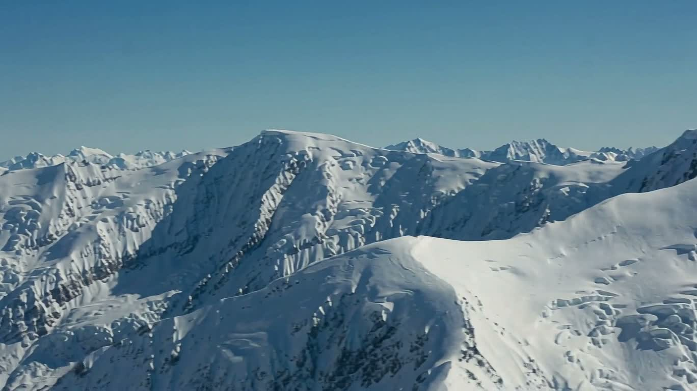 Snow Mountain Skyline — AI video creation