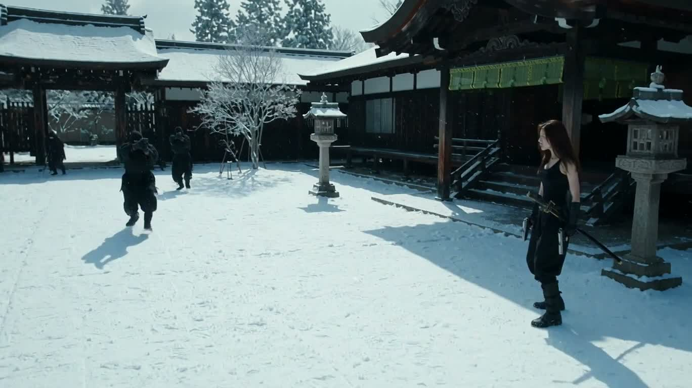 雪寺双枪忍者决战