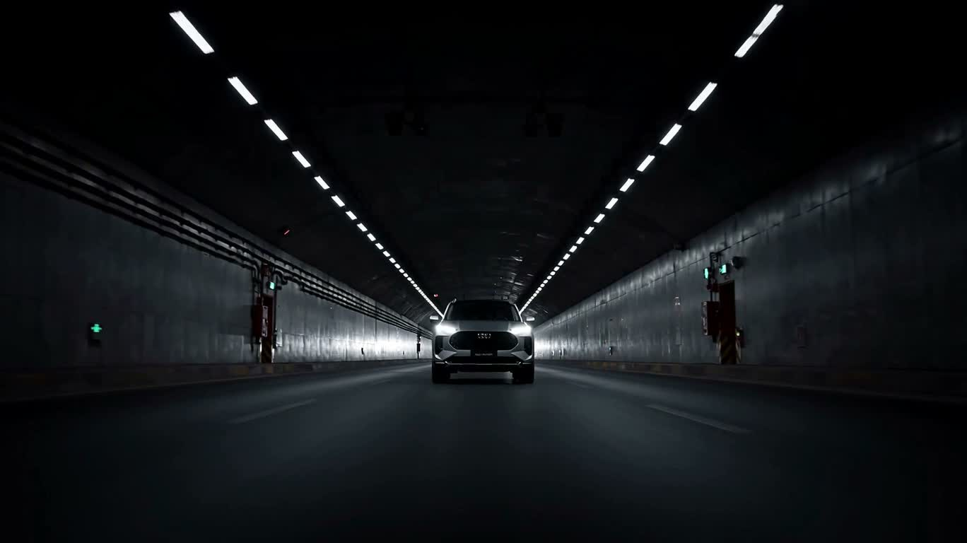 Mighty Ride in a Dark Tunnel — AI video creation