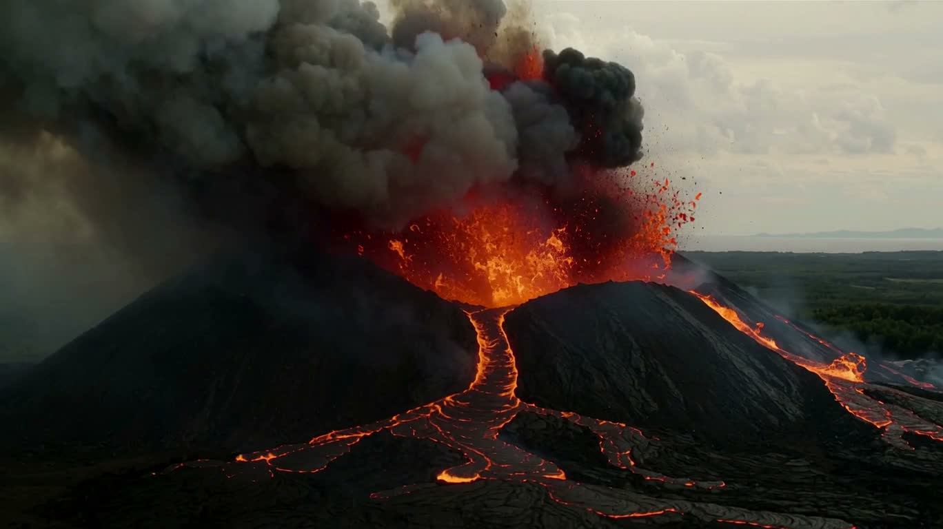 火山喷发