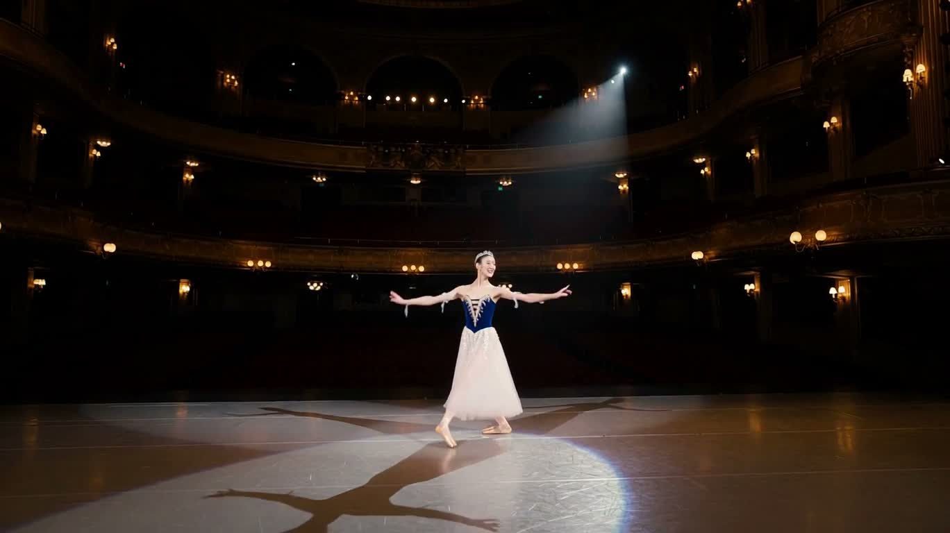 Ballet Reverie on the Theater Stage