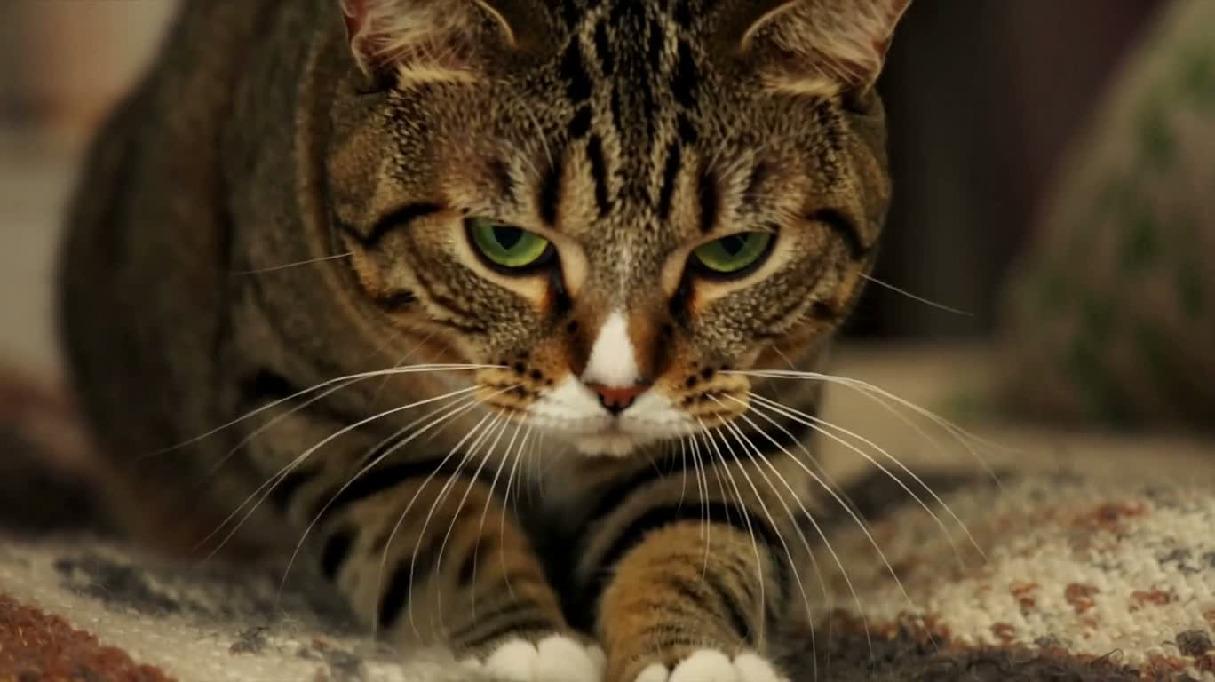La sieste d'après-midi du chat