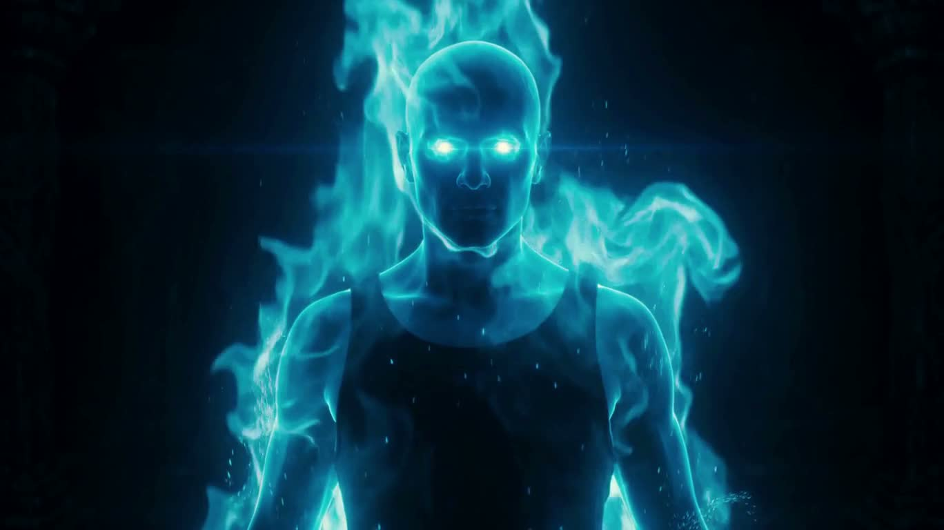 幽蓝灵焰 aura