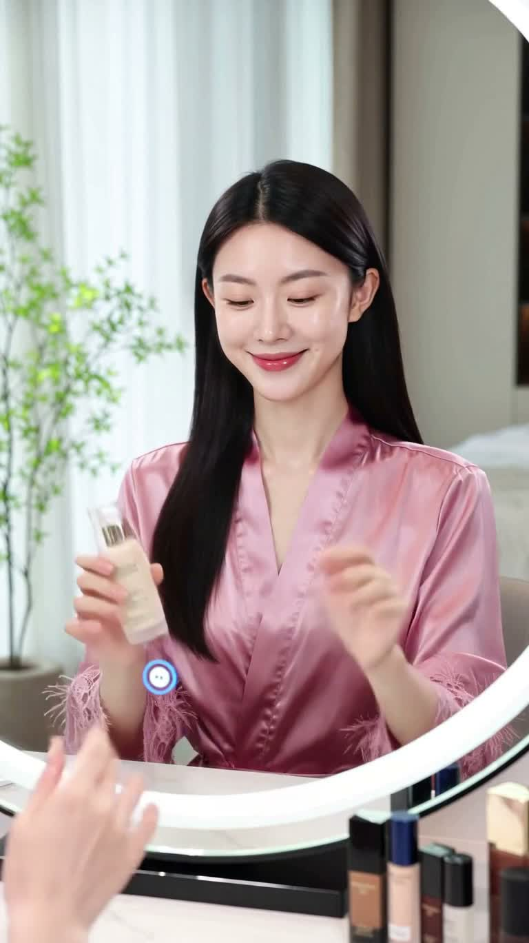 奢华晨间美妆变身