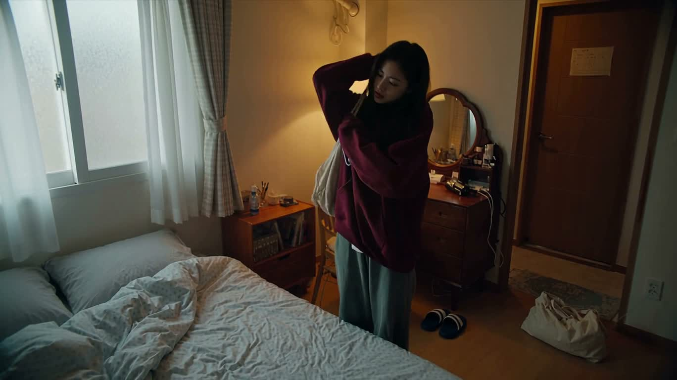 Interlude d'éternuement dans la chambre matinale — AI video creation