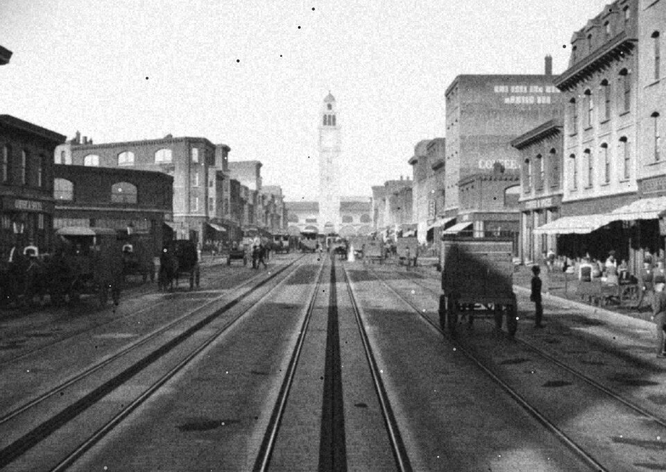 3D-реконструкция улиц Сан-Франциско 1906 года