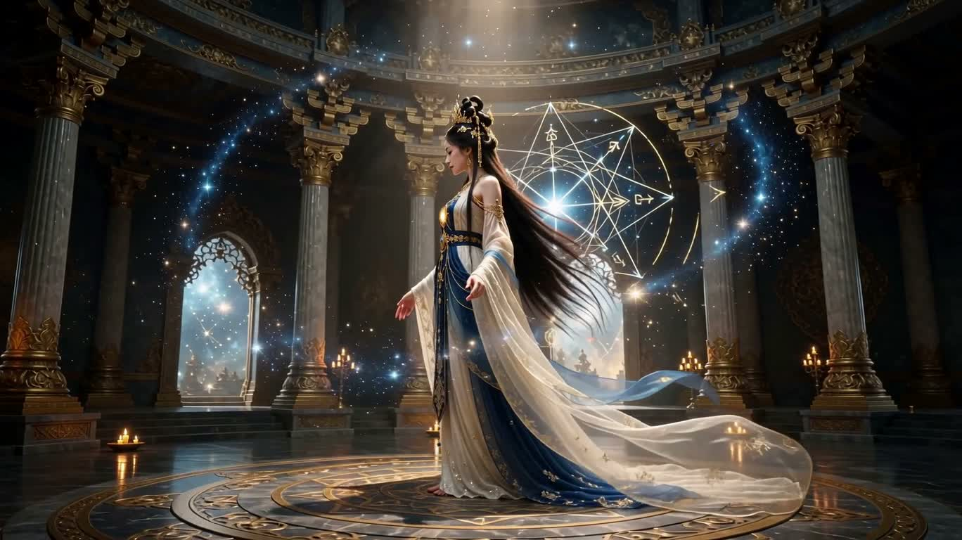 Khải Huyền Thiên Giới của Nữ Thần Ngộ Đạo — AI video creation