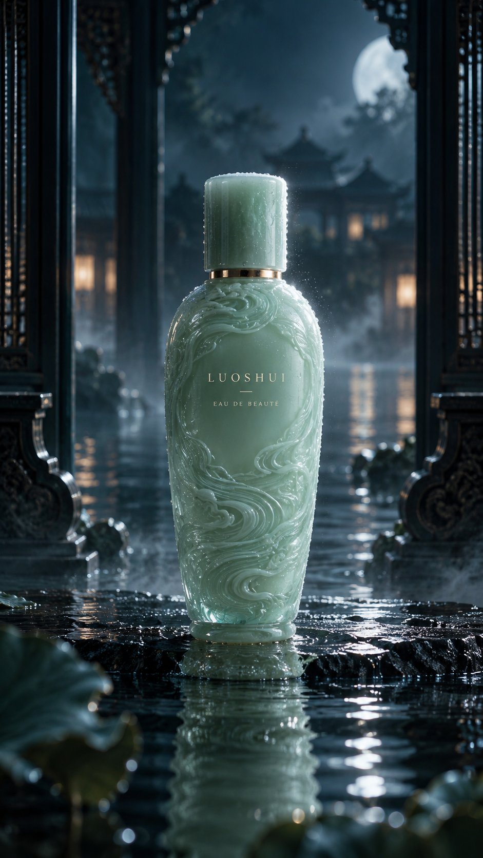 幽玄の水殿 青玉洛水の雫 製品ビジュアル