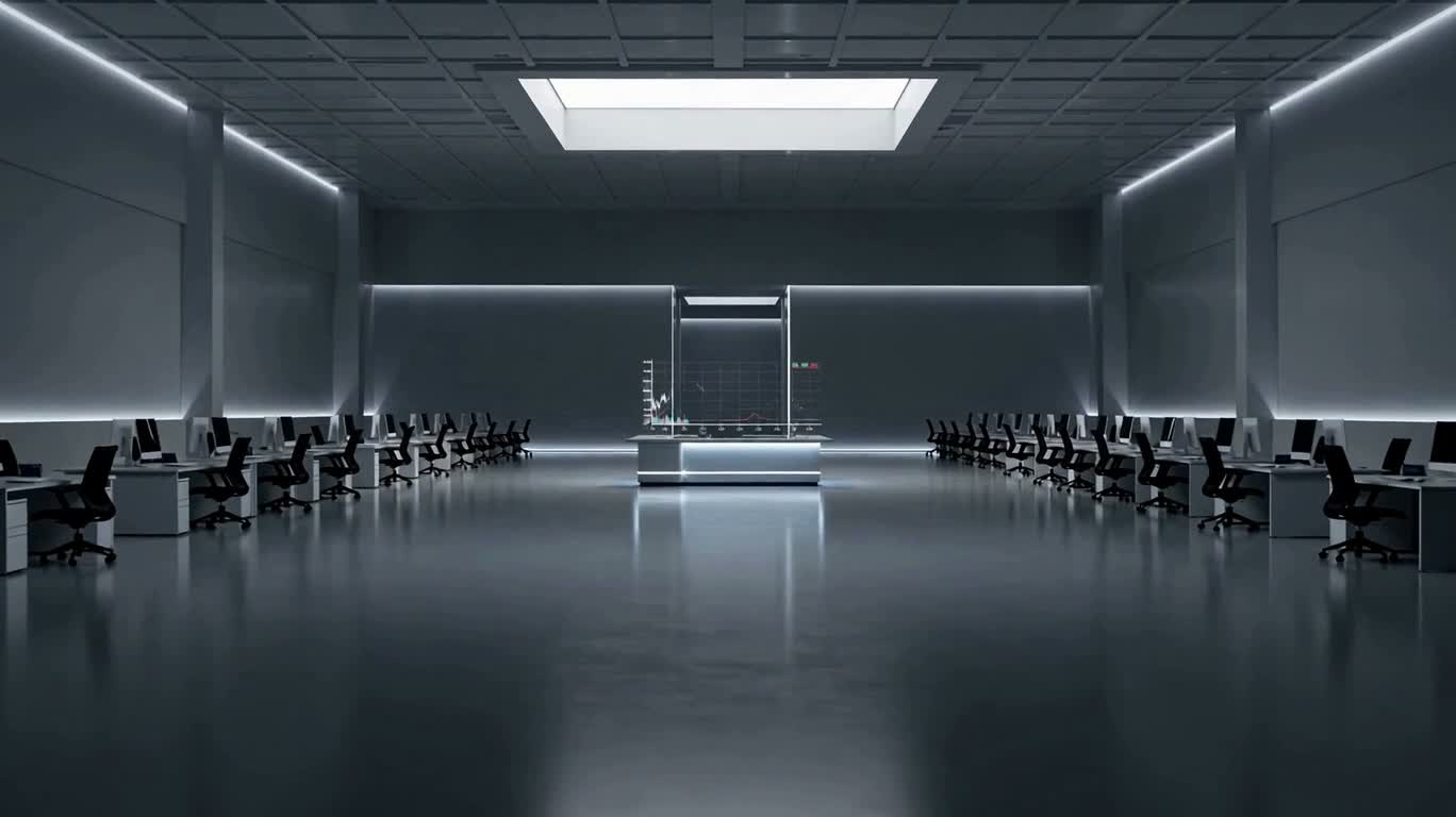 미래형 거래 허브 — AI video creation
