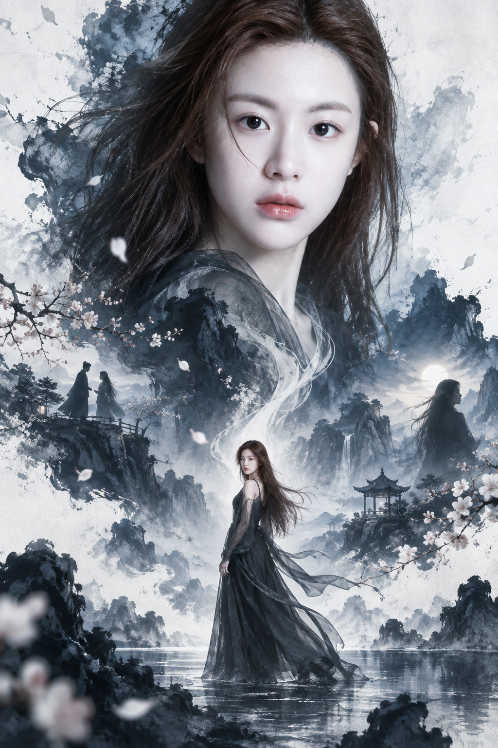 キャラクター階層ナラティブ宣伝ポスター