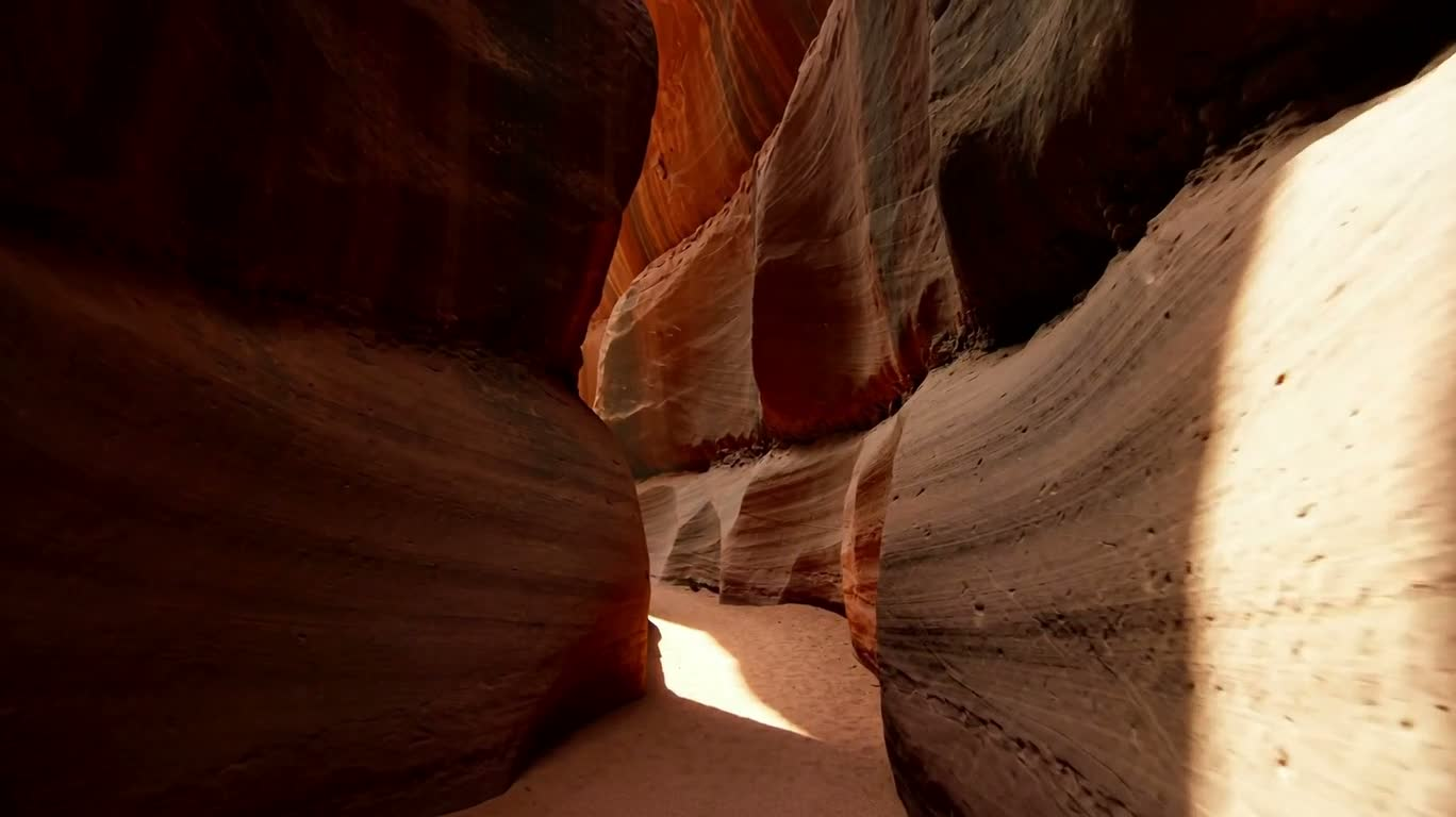 Lumière et ombre du canyon