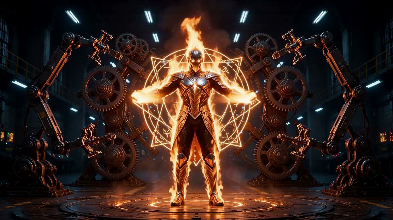 Pháp sư cơ khí lửa đêm