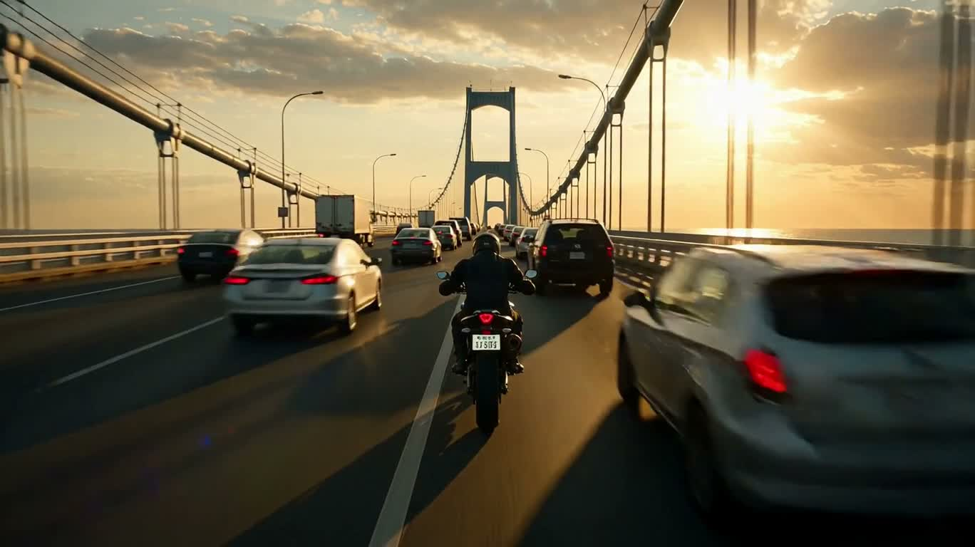 Attaque d'une pieuvre géante sur le pont transmarin