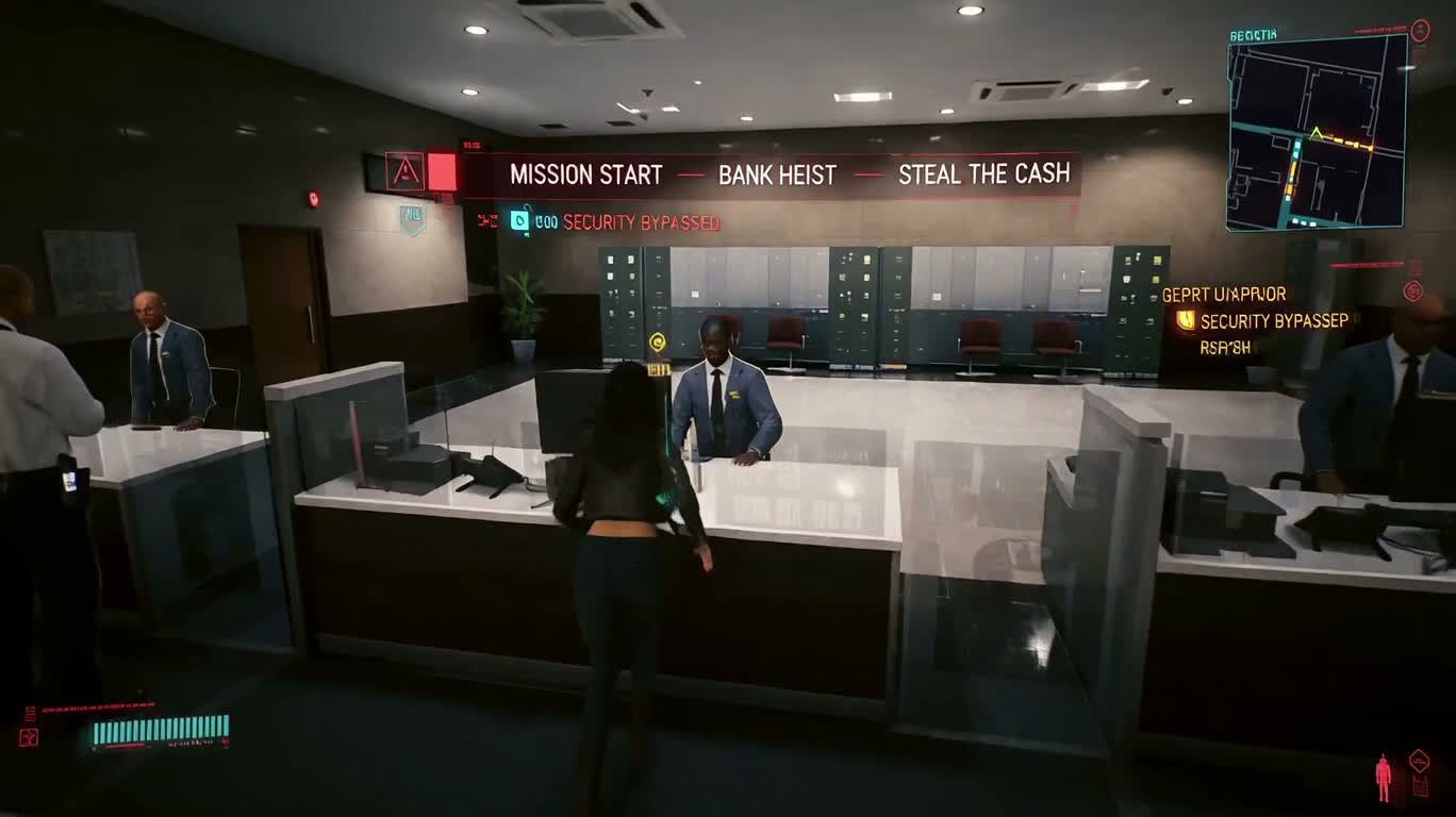 The Female Thief's Bank Escape
