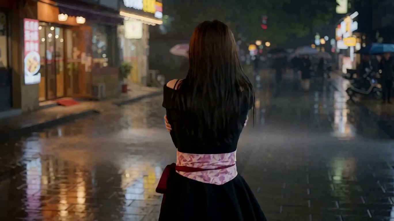雨夜重逢