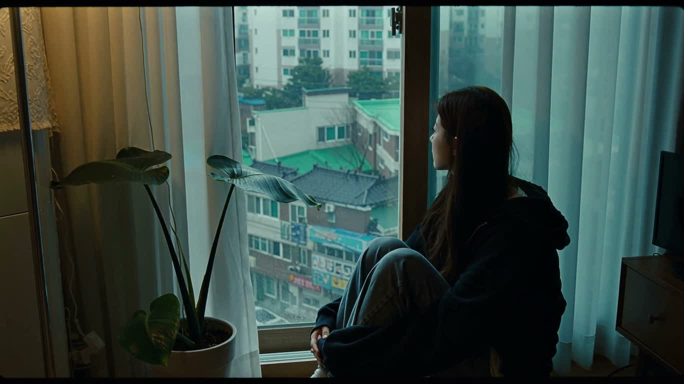雨窗边的一滴水