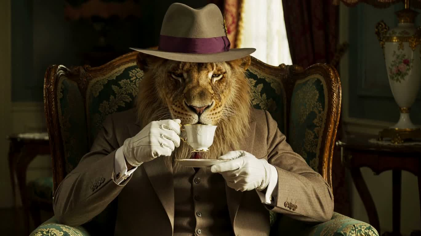 Le thé du lion