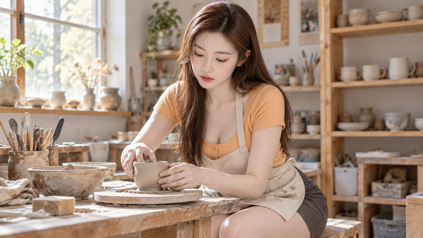 주말 도예 공방, 성인 여성의 느린 삶의 초상