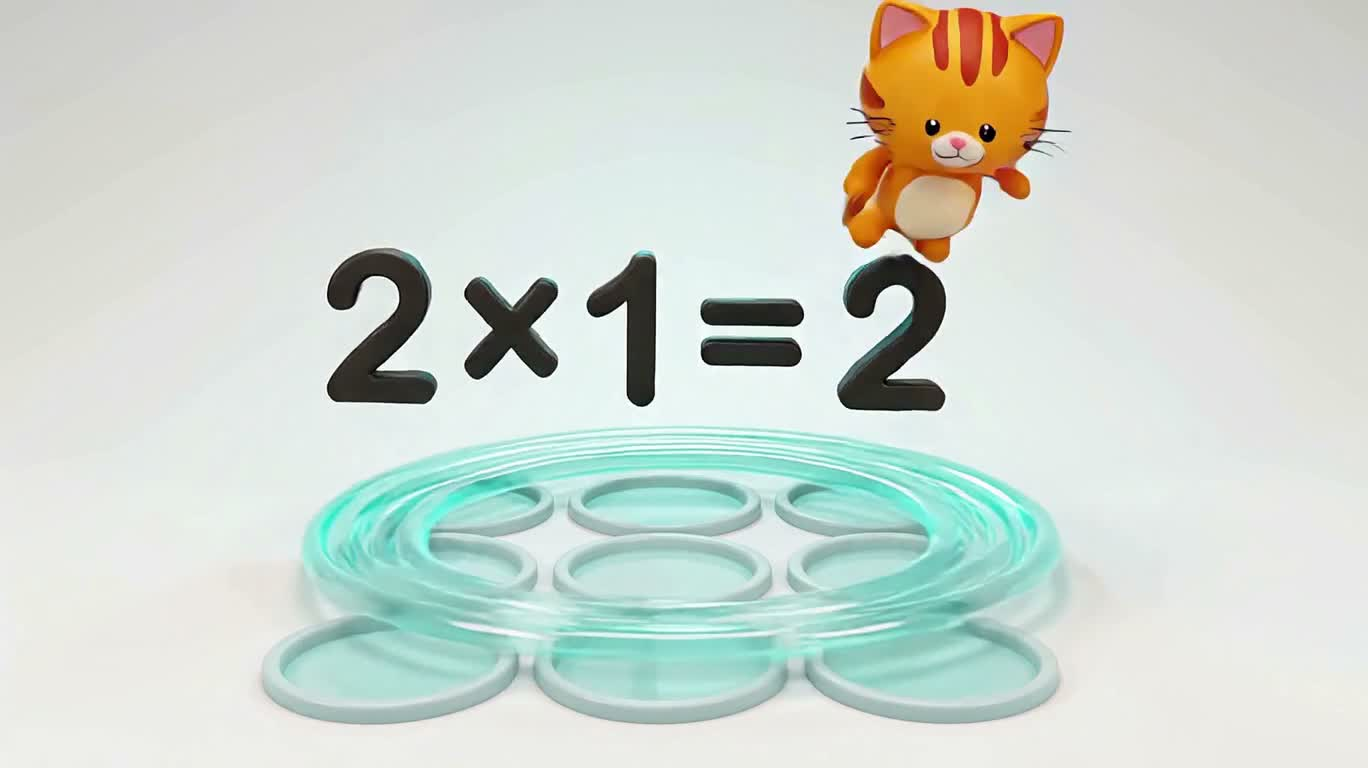 La chanson des multiplications du petit chat et du poisson
