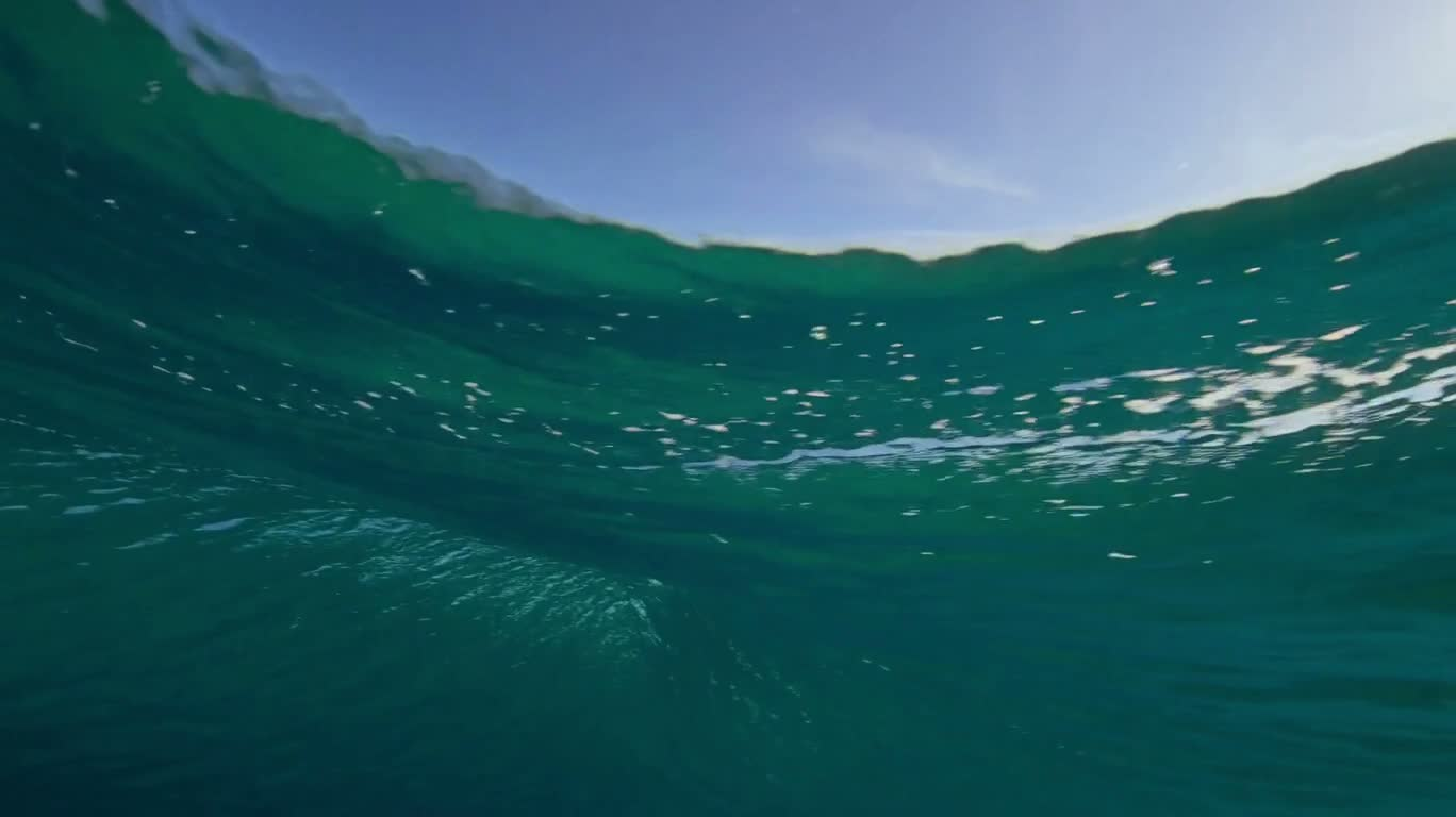 Beneath the Azure Waves