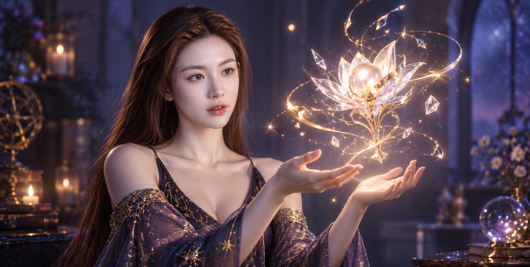 愿望化为现实的奇幻瞬间