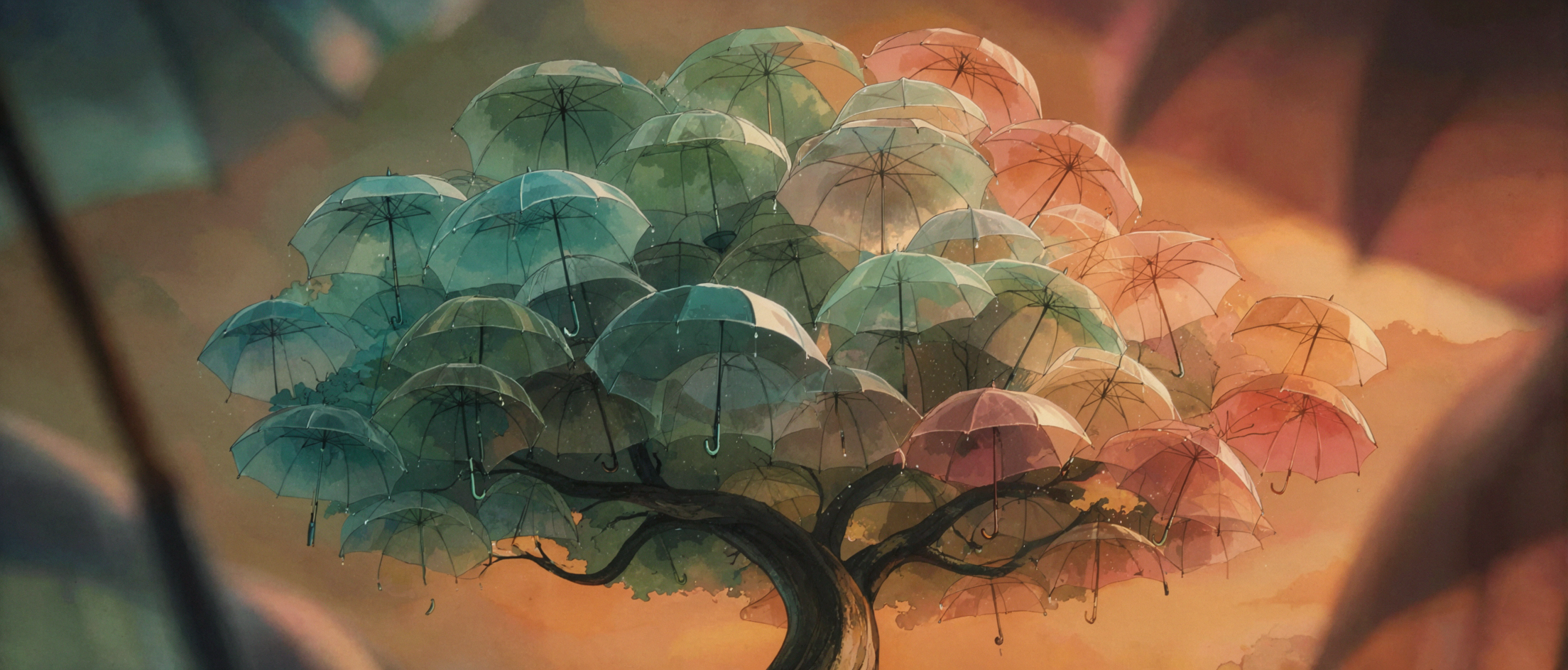 热带雨伞树 · 日系赛璐璐