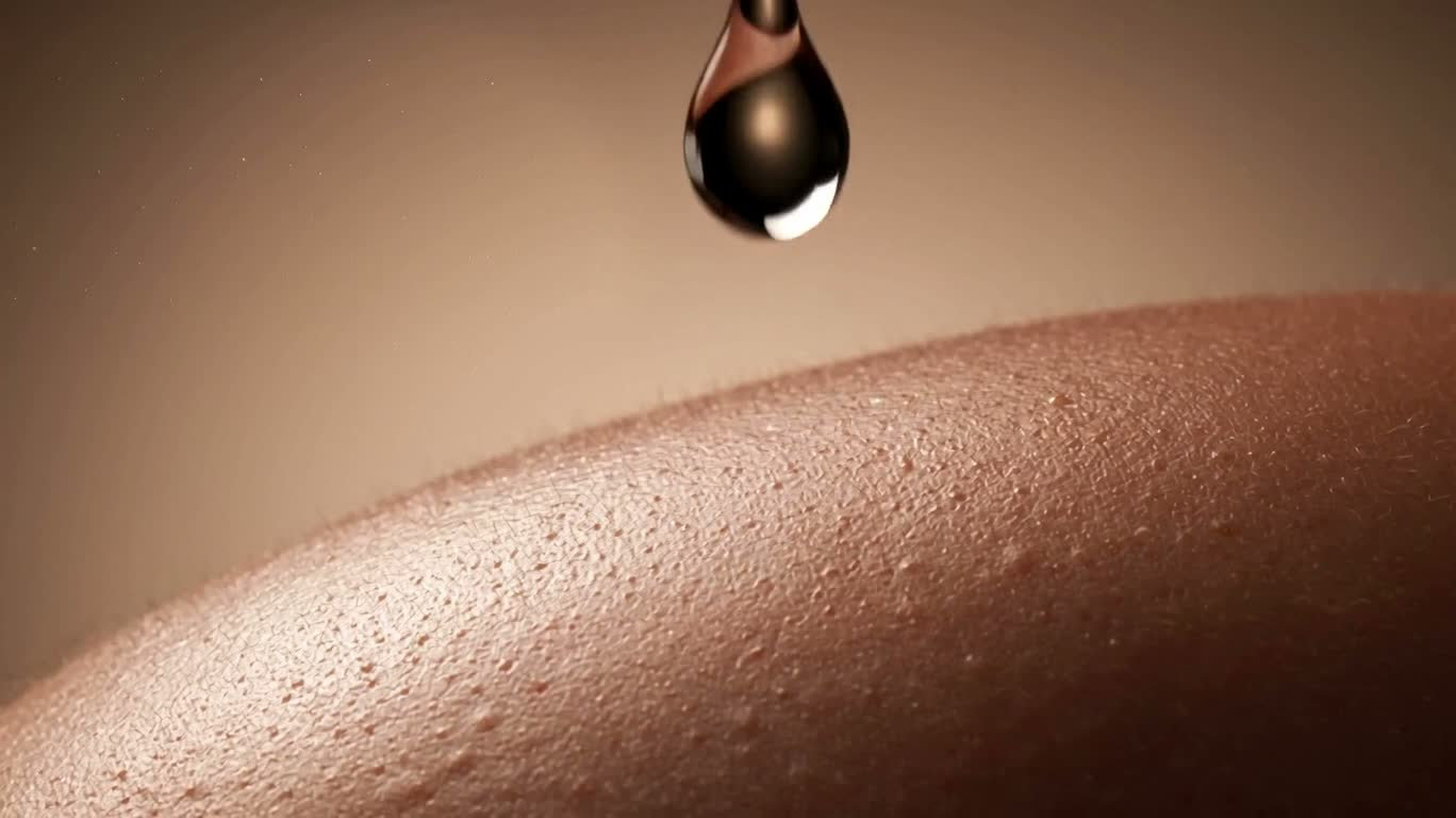 溶けた金のエッセンスが滴る