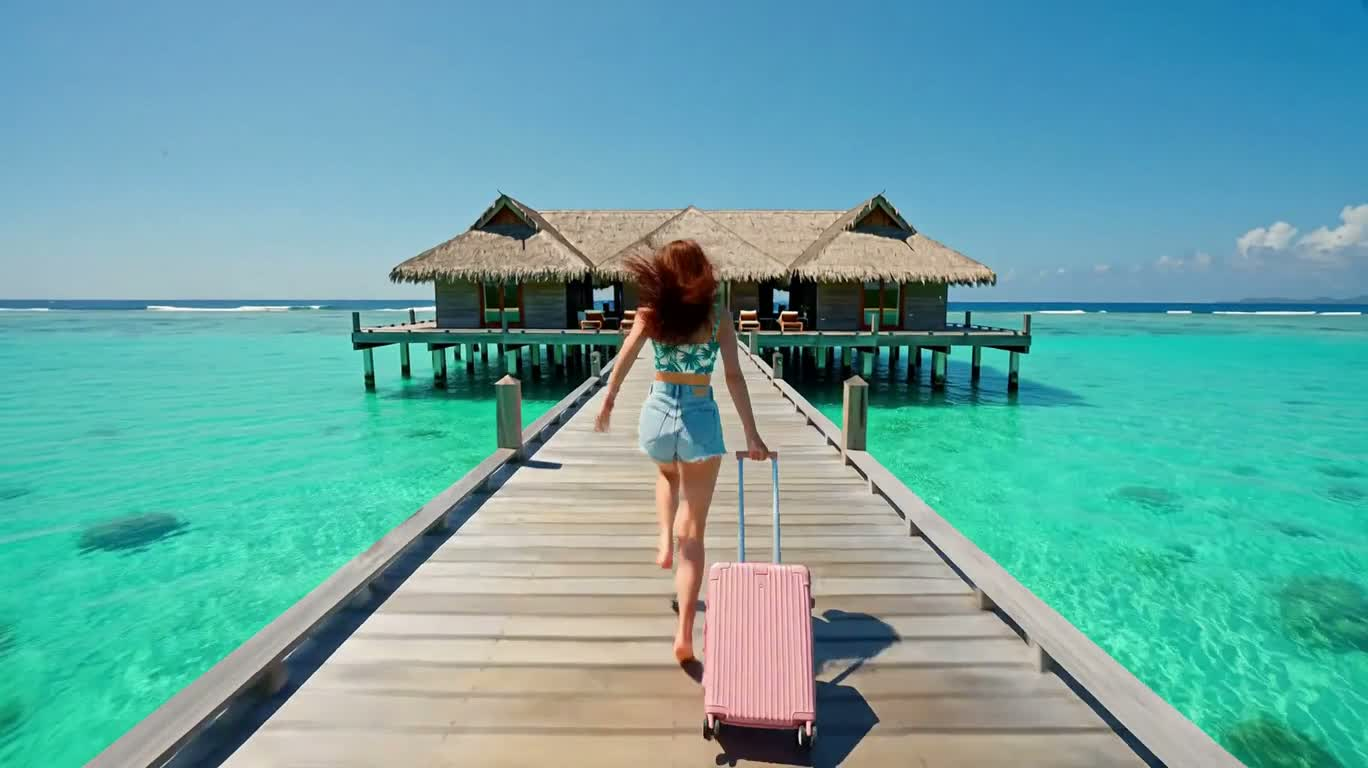 Cú nhảy kiểu lướt sóng trên đảo nhiệt đới