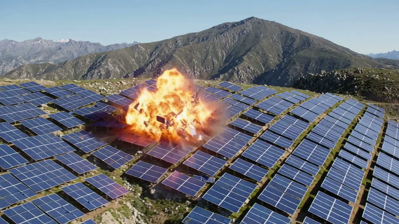 Explosions en chaîne dans la vallée solaire