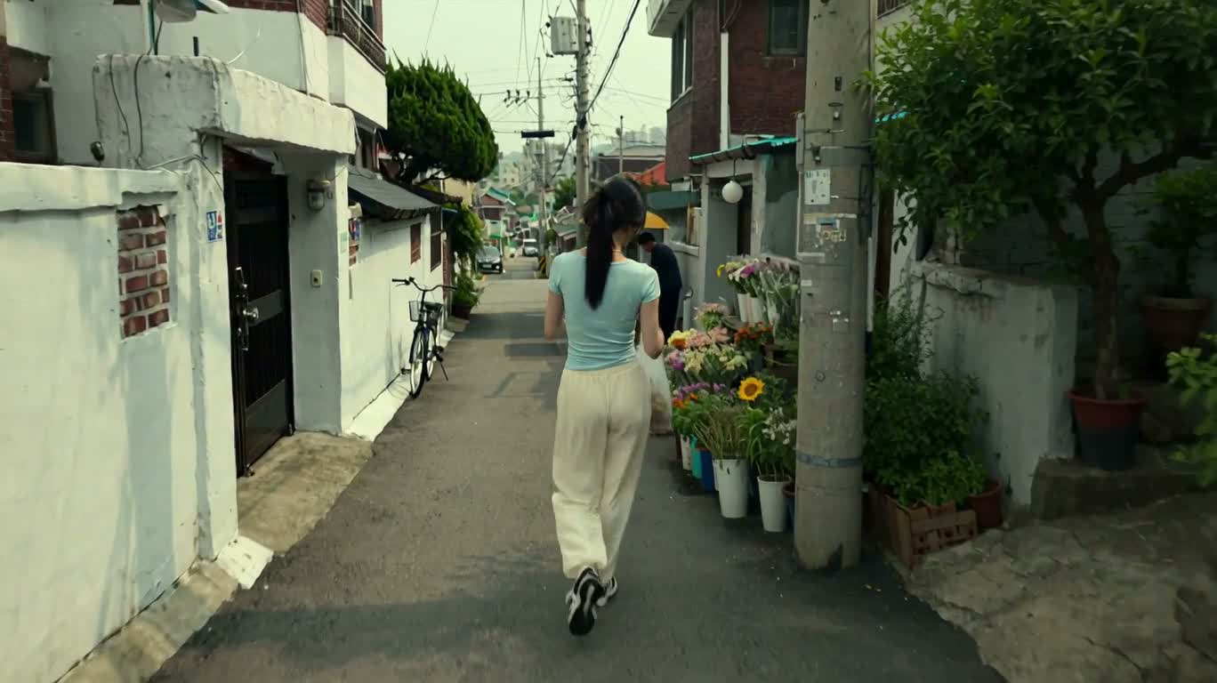 Notes d'une ruelle d'été à Séoul