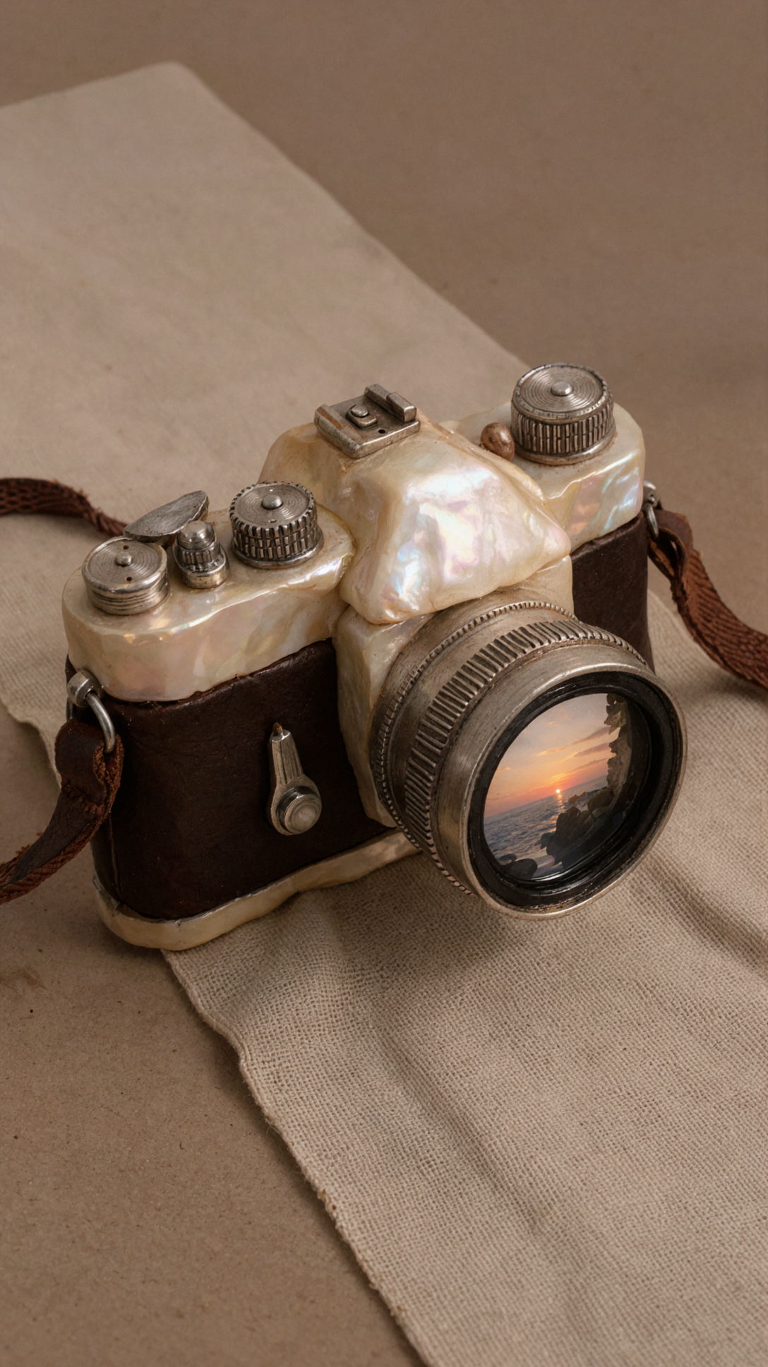 Shell Camera · Clay Stop-Motion — AI image creation